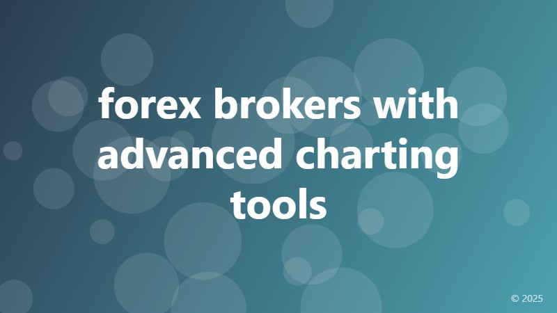 forex brokers with advanced charting tools